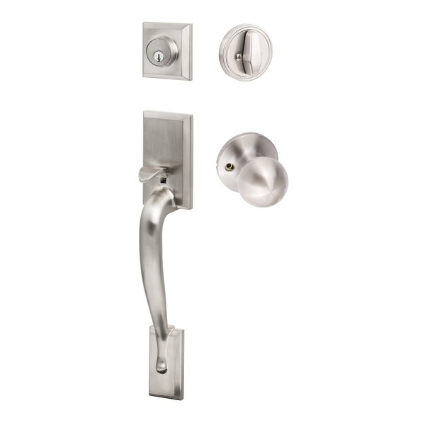 Sure-Loc Hardware Sure-Loc Hardware Madison Handleset, Tahoe Handleset Trim, Satin Nickel MA507-TA 15 - main